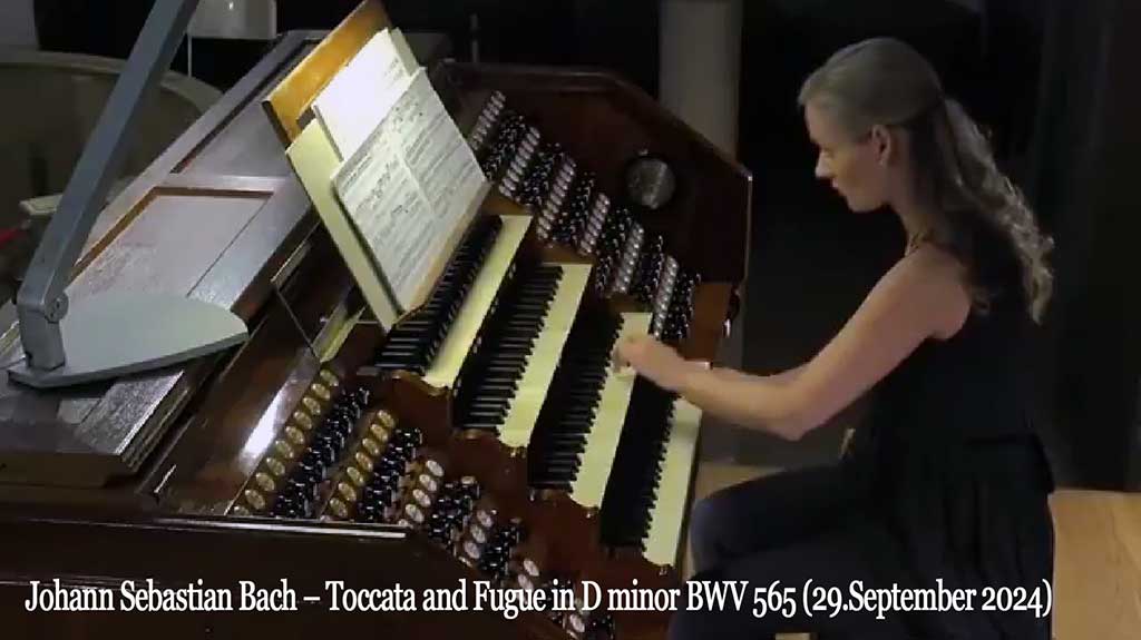 Johann Sebastian Bach – Toccata and Fugue in D minor BWV 565 (29.September 2024)