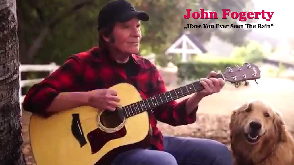 John Fogerty singt seinen größten Hit „Have You Ever Seen The Rain“ (Creedence Clearwater Revival)