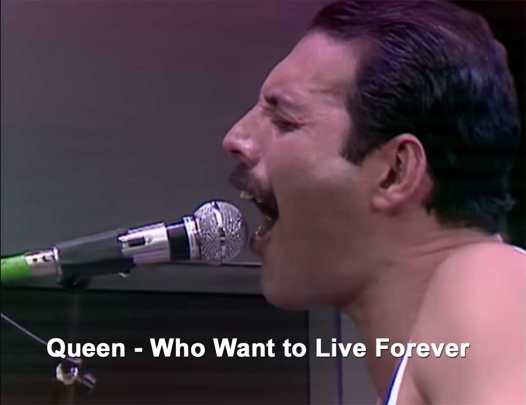 Who Wants to Live Forever I Live at Wembley 11-07-1986