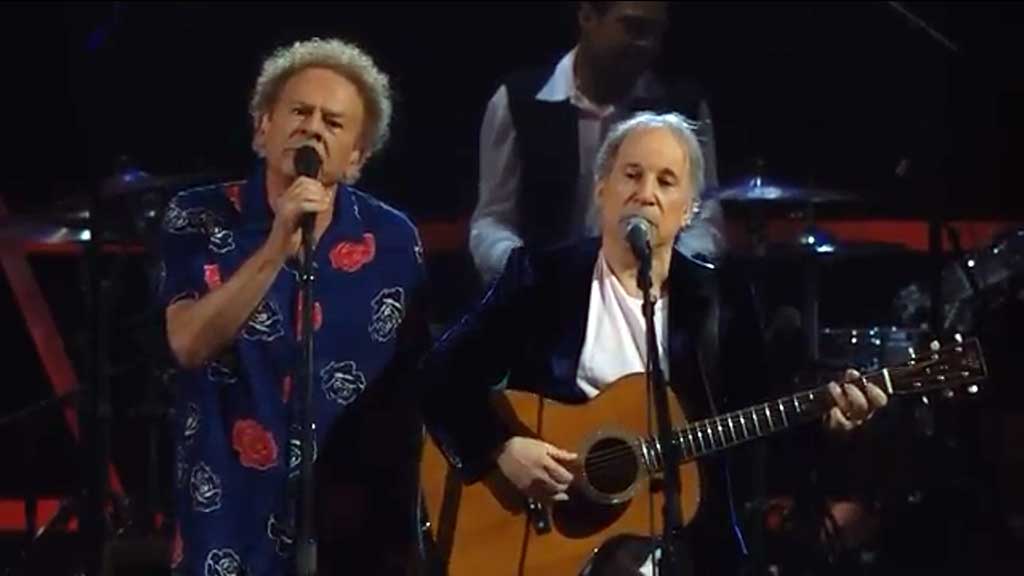 Simon & Garfunkel @ The 25th Anniversary Rock & Roll Hall 2009